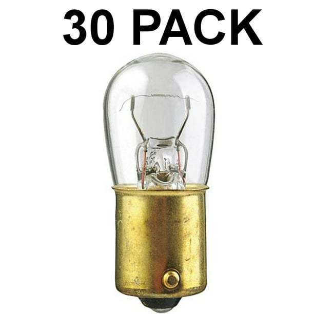 4-Pack Light Bulb #20-99 Frosted 13W Camper/RV G-16.5 12 V BA15s Base